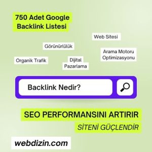750 Adet Google Backlink Listesi