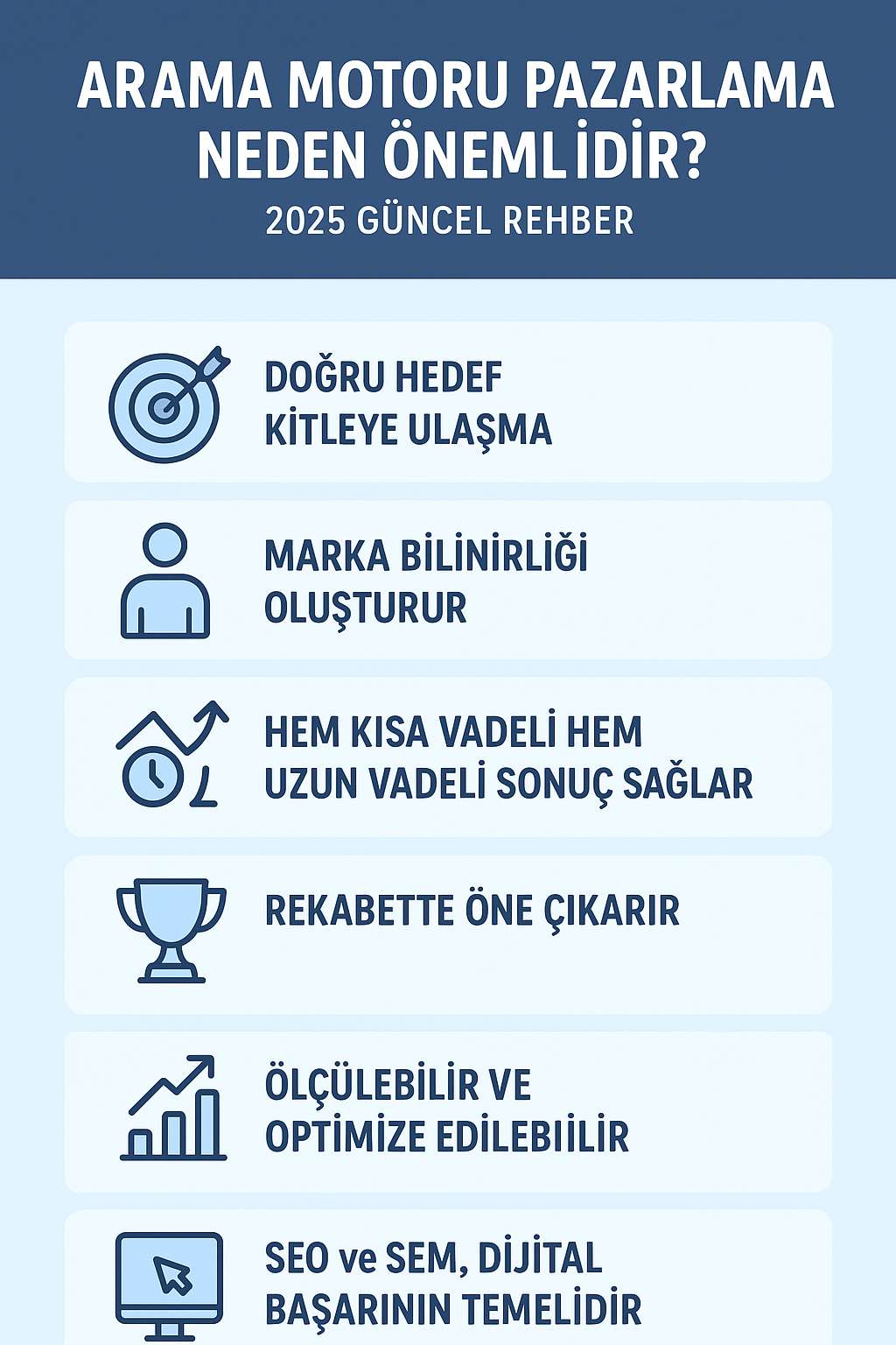 Arama Motoru Pazarlaması Neden Önemlidir, SEO ve SEM’in Temel Önemi, SEO’ya Yönelik Yanlış Algılar