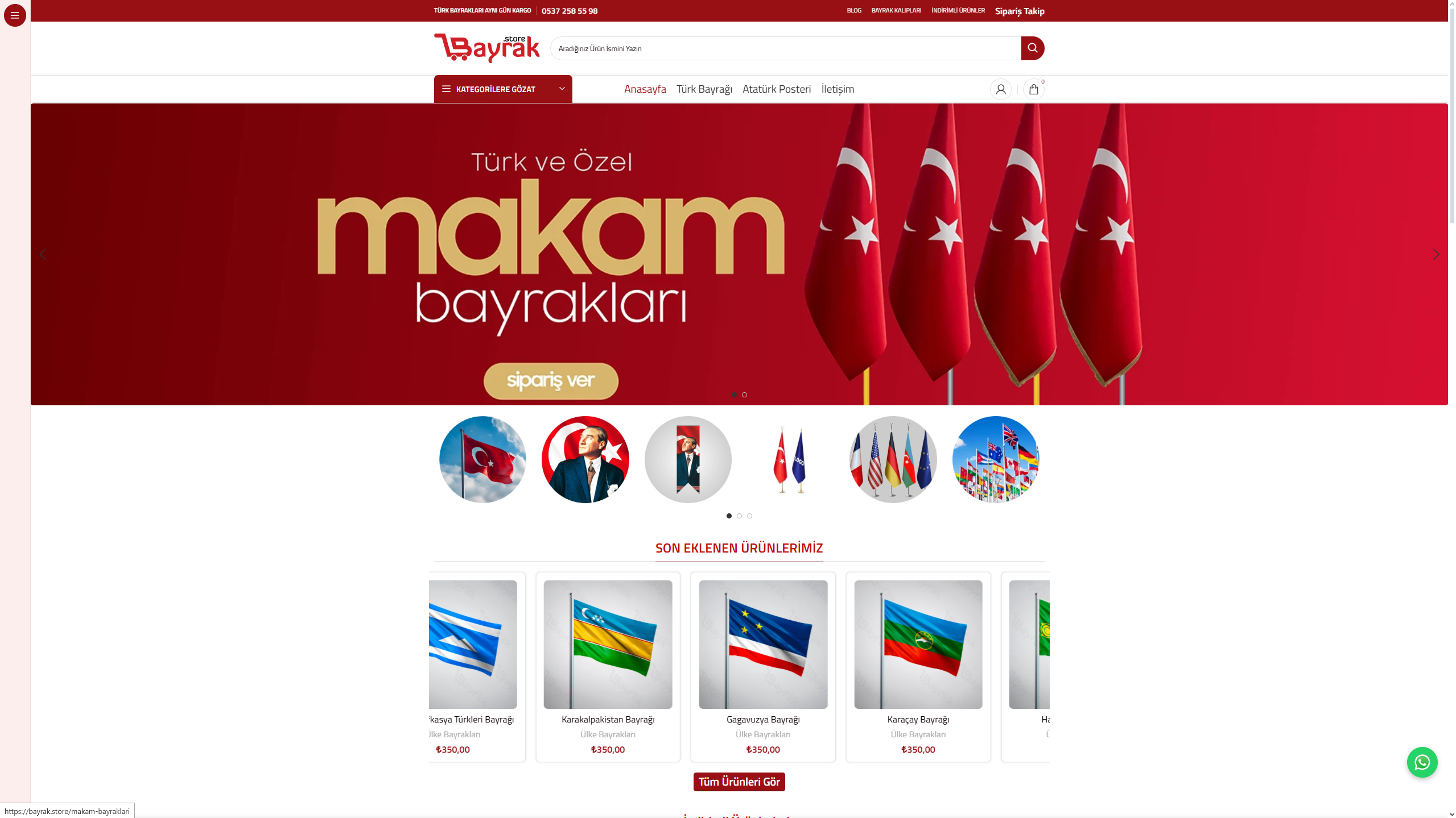 Bayrak Satış Mağazası