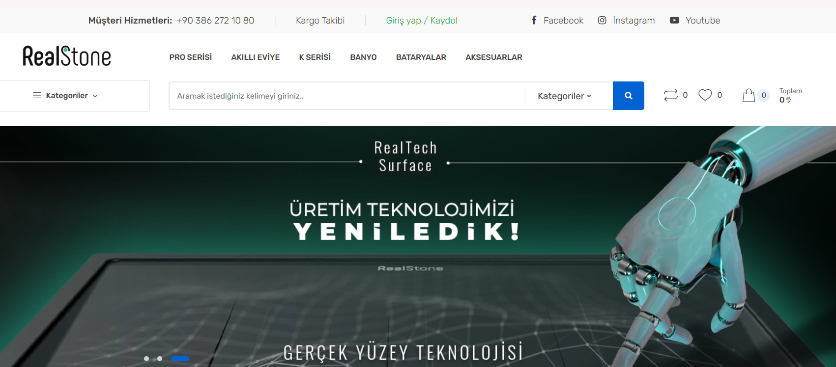 RealStone Granit Eviye